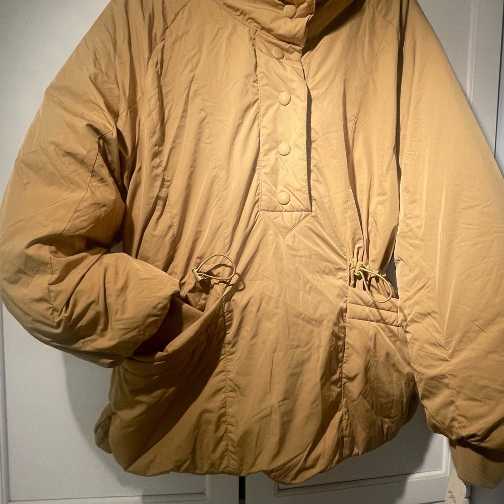 New With Tags -We The Free Golden Puffer Jacket - Picture 8 of 13